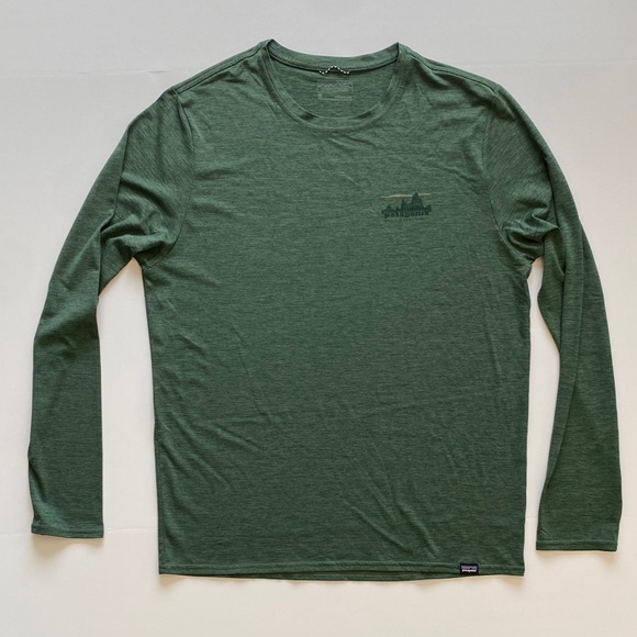 Men's Long-Sleeved Capilene® Cool Daily Graphic Shirt- Medium - Picture 1 of 9